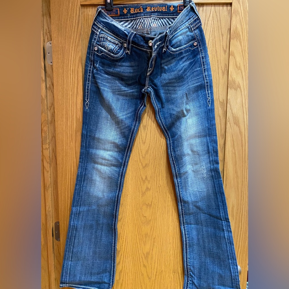 Rock Revival Women’s bootcut Blake jeans, size 28
